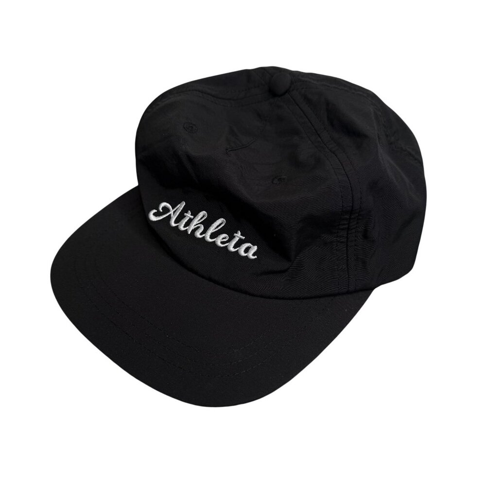 Athleta Black Nylon Adjustable Strap Baseball Cap - Picture 2 of 6
